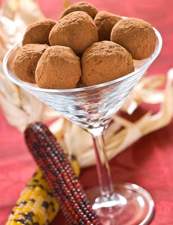 CHO TG autumn spice truffles