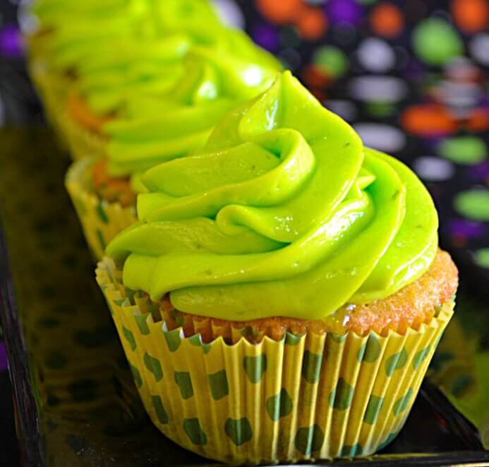 Green Slime Cupcake