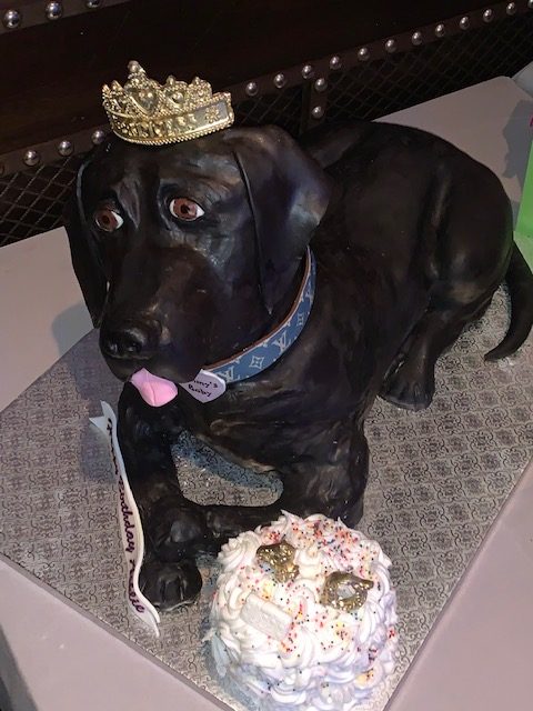 Dog cake