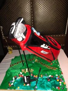 Golfing Custom Cake