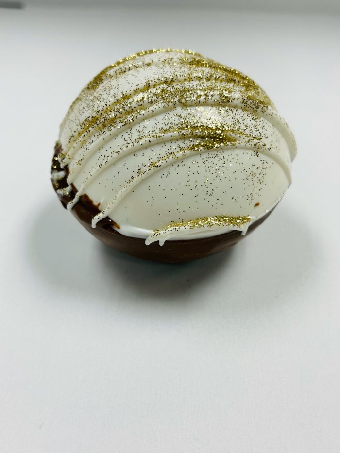 New Year's Themed Cocoa Bomb