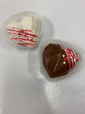 Valentine's Cocoa Bombs